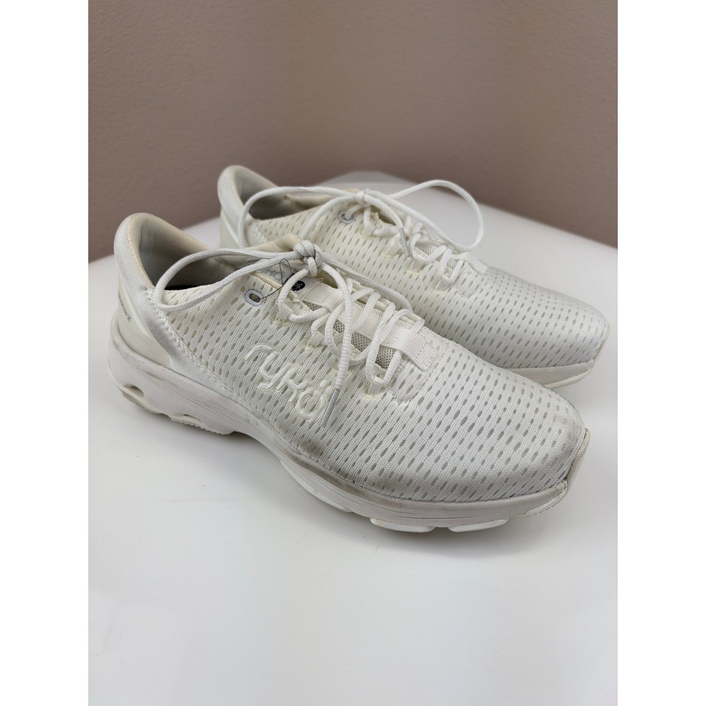 Ryka Devotion X Womens Walking Shoes White Mesh Sneakers Size 9.5 M